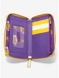 Loungefly NBA LA Lakers Patch Zipper Wallet, , alternate