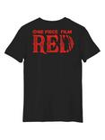 One Piece Film: Red Trio Collage T-Shirt, BLACK, alternate