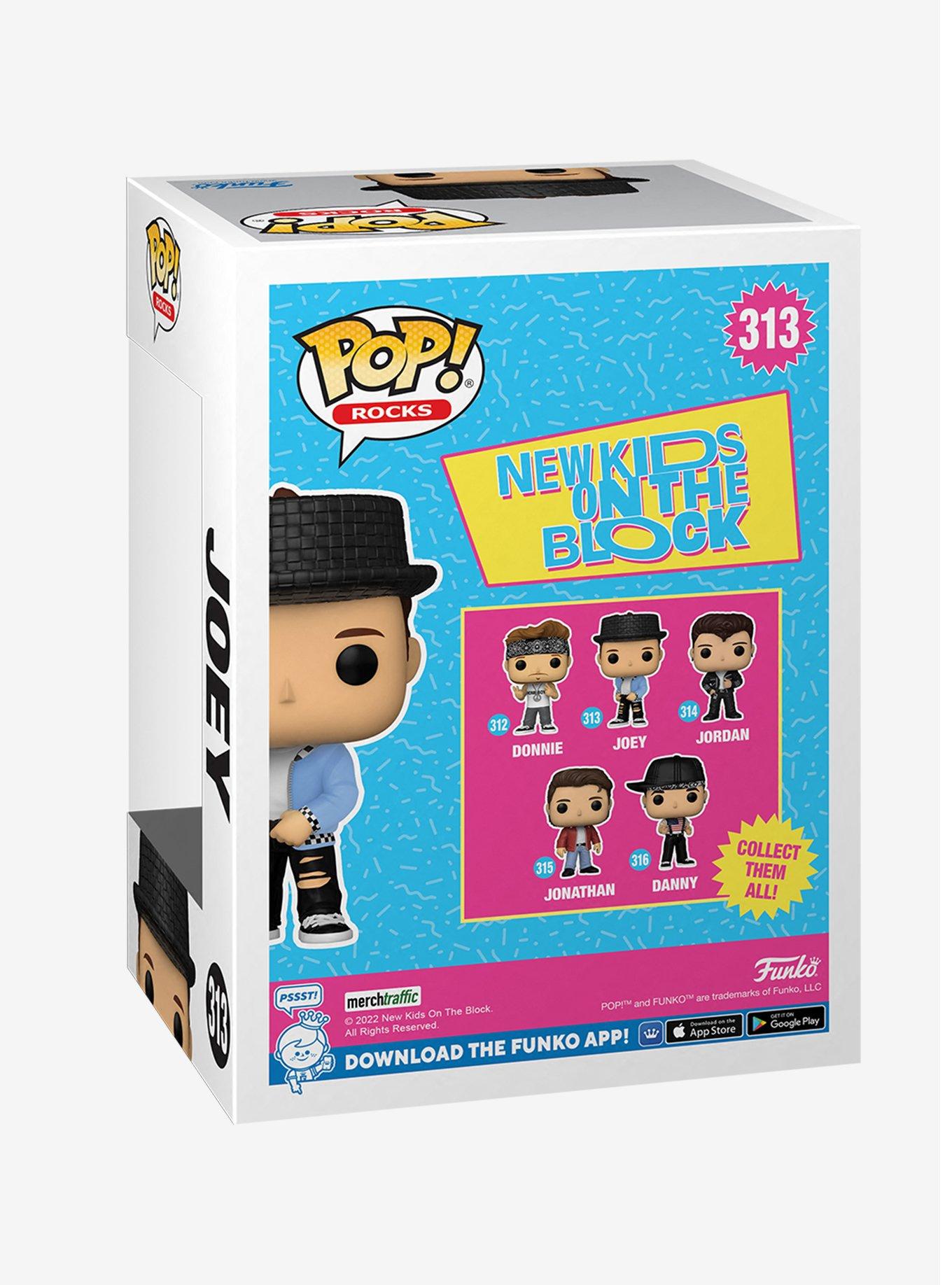 Funko New Kids On The Block Pop! Rocks Joey Vinyl Figure, , alternate
