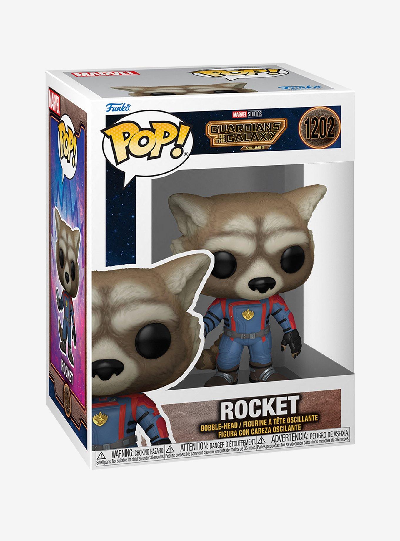Funko Marvel Guardians Of The Galaxy: Volume 3 Pop! Rocket Vinyl Bobble-Head Figure, , alternate