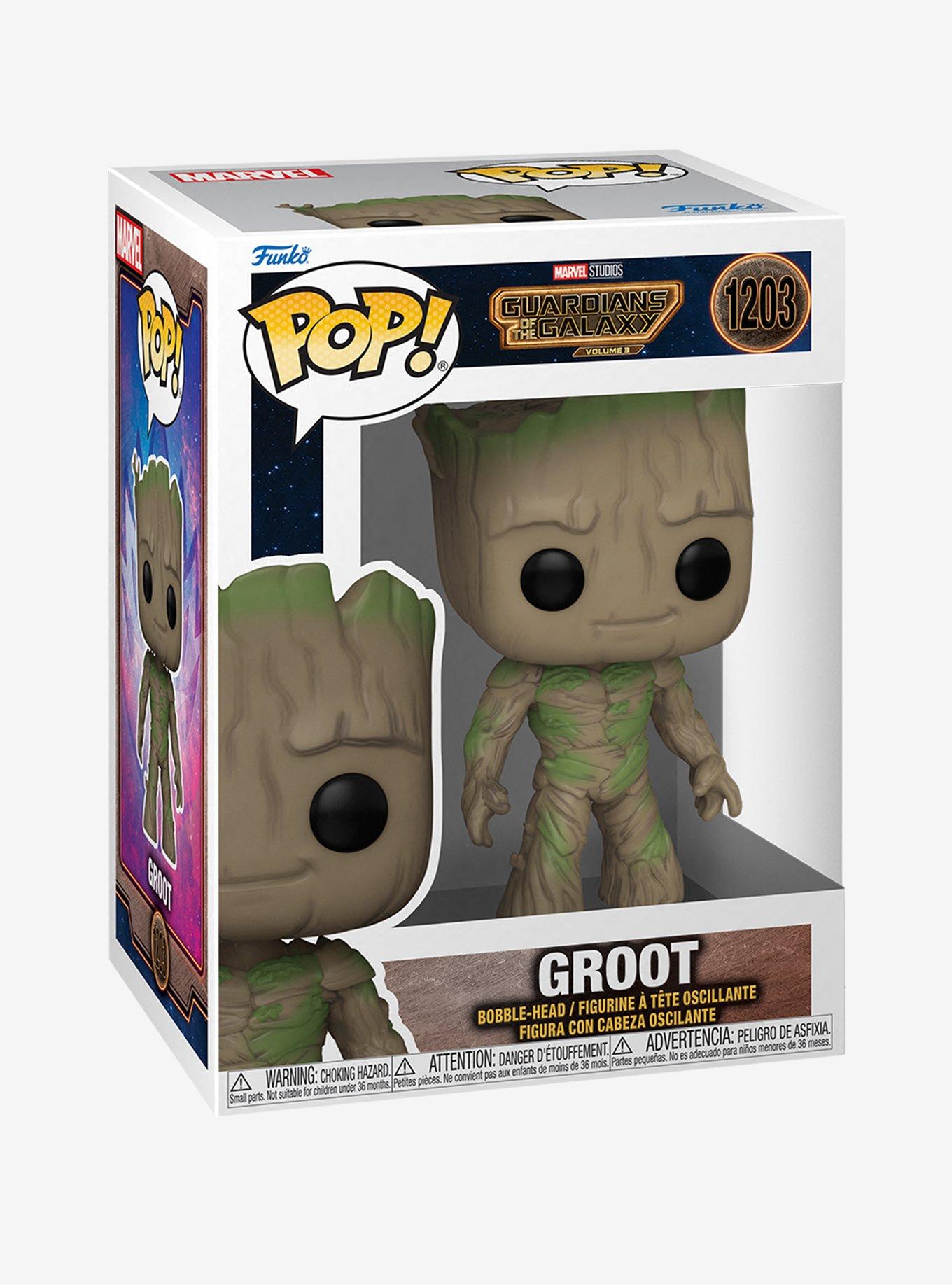 Funko Marvel Guardians Of The Galaxy: Volume 3 Pop! Groot Vinyl Bobble-Head Figure, , hi-res