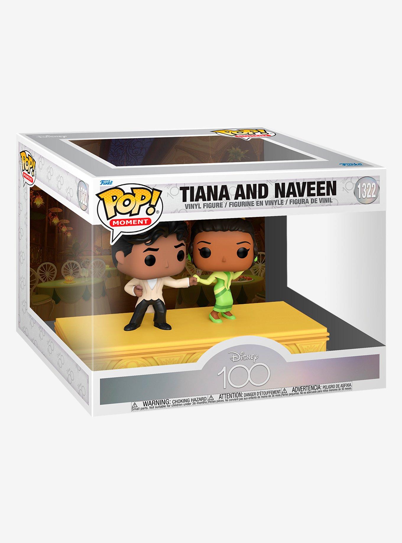 Funko Disney100 The Princess And The Frog Pop! Moment Tiana & Naveen Vinyl Figure, , alternate