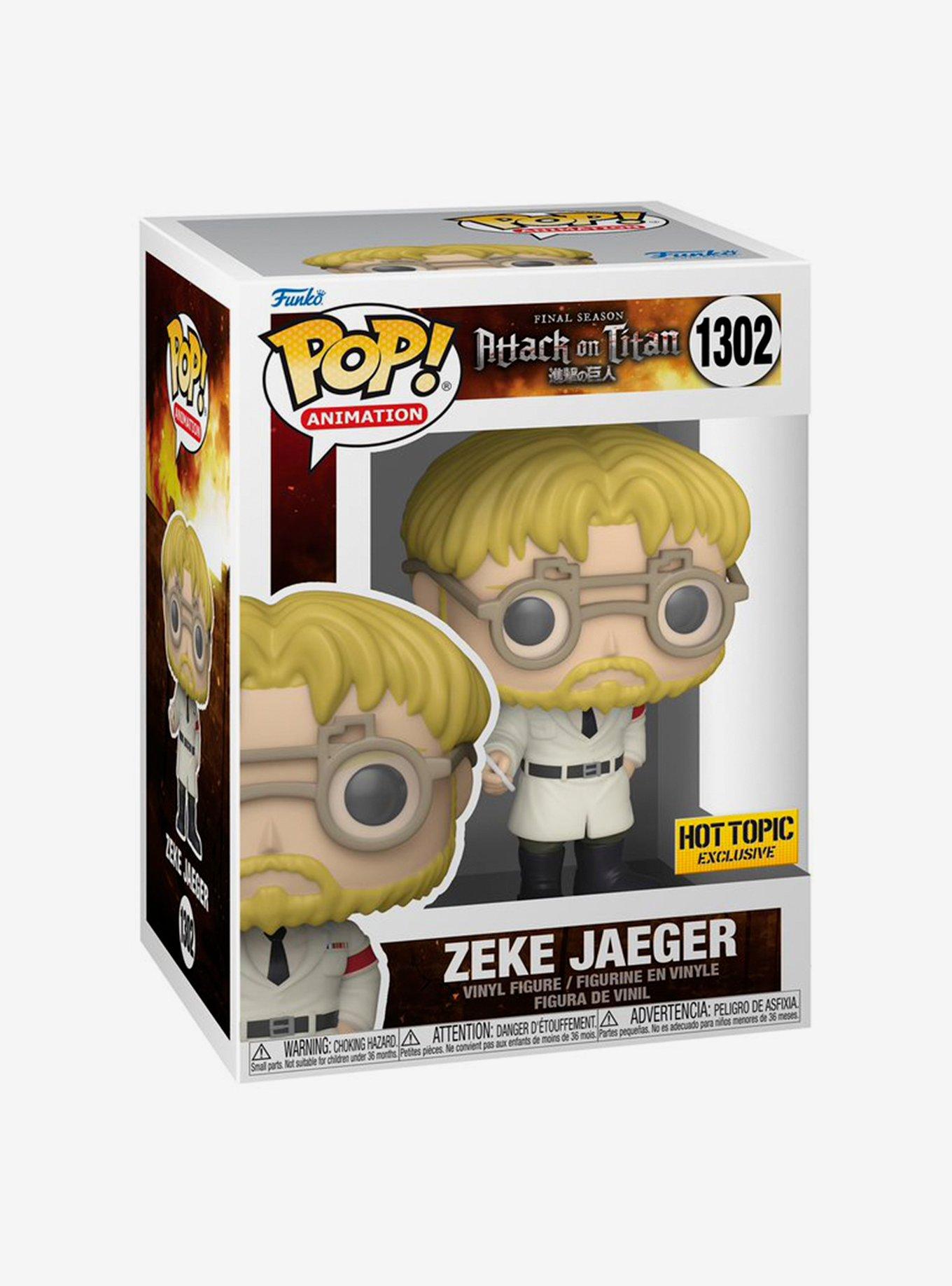 Funko Attack On Titan Pop! Animation Zeke Yeager Vinyl Figure Hot Topic Exclusive, , alternate