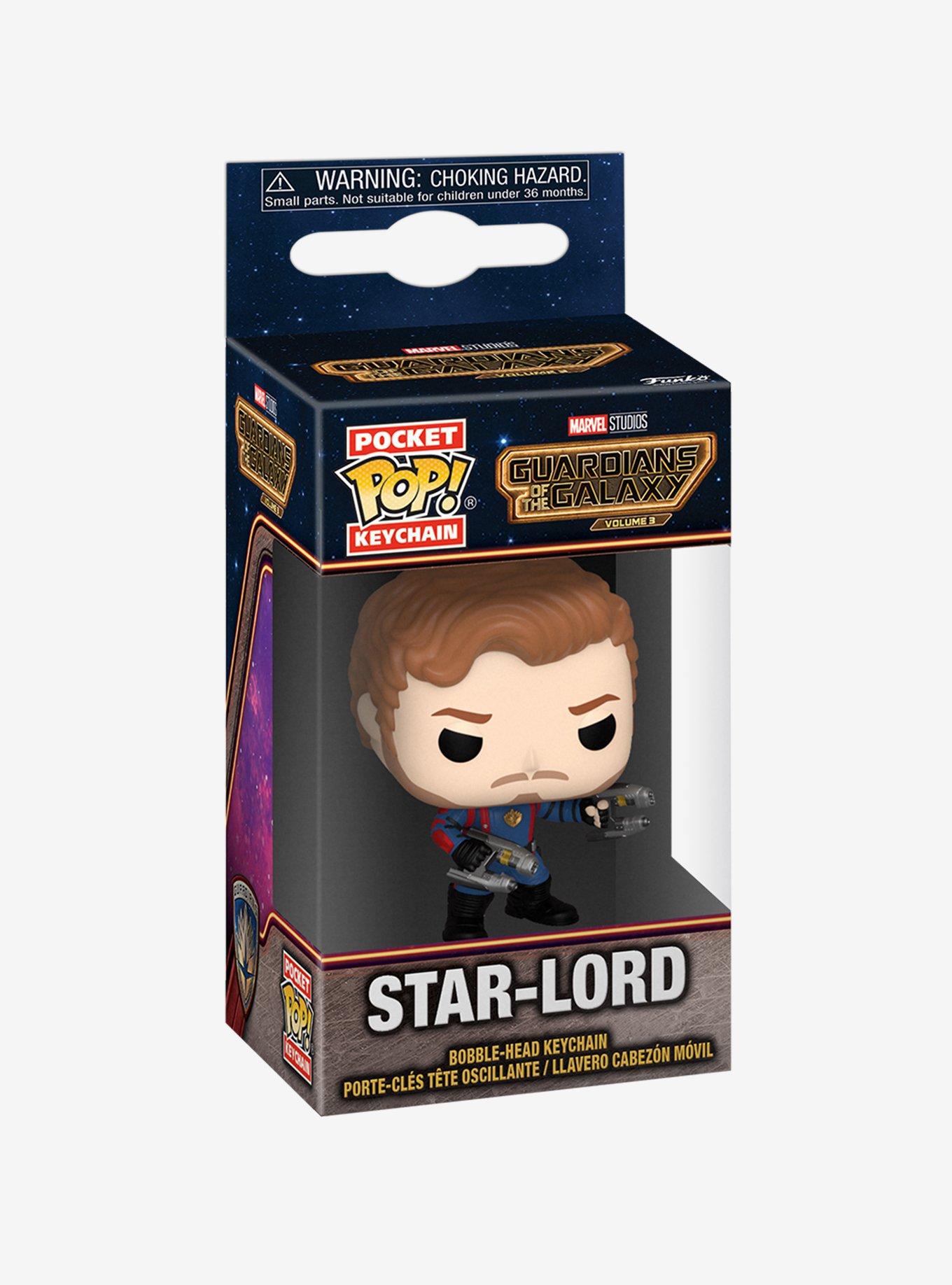 Funko Marvel Guardians Of The Galaxy: Volume 3 Pocket Pop! Star-Lord Vinyl Bobble-Head Key Chain, , alternate