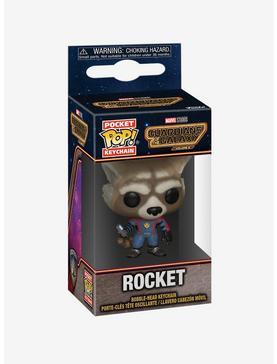 Funko Marvel Guardians Of The Galaxy: Volume 3 Pocket Pop! Rocket Vinyl Bobble-Head Key Chain, , hi-res