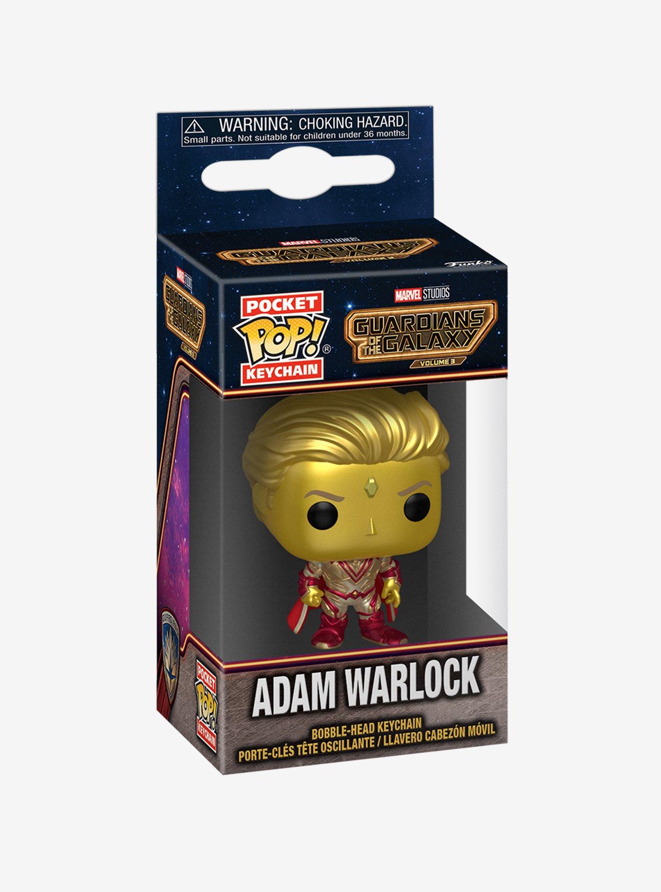 Funko Marvel Guardians Of The Galaxy: Volume 3 Pocket Pop! Adam Warlock Vinyl Bobble-Head Key Chain, , alternate
