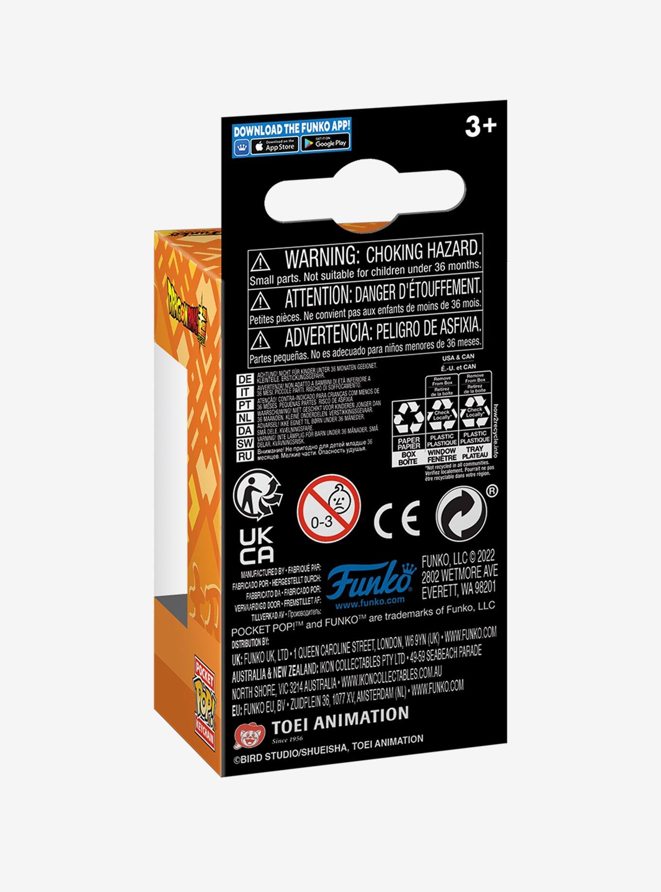 Funko Dragon Ball Super Pocket Pop! Super Saiyan Trunks With Sword Vinyl Key Chain, , alternate