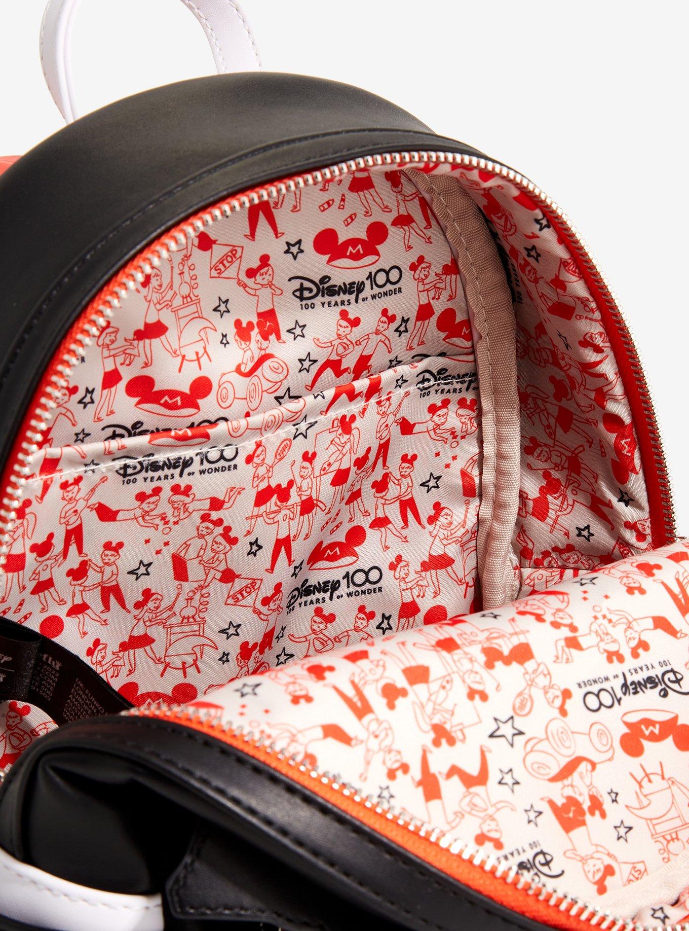 Loungefly Disney Mickey Mouse Club Black & White Mini Backpack, , alternate