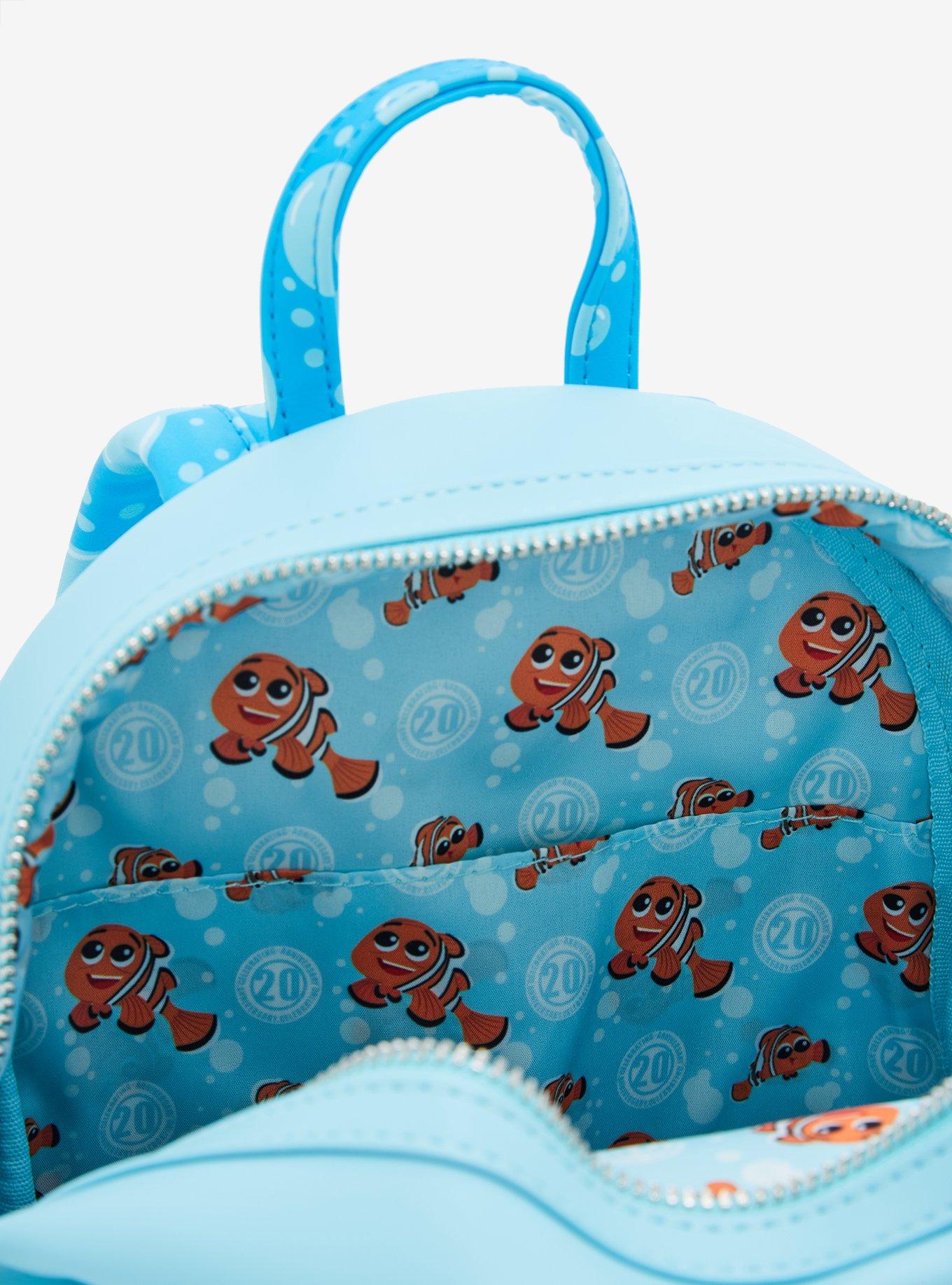 Loungefly Disney Pixar Finding Nemo Bubbles Mini Backpack, , alternate