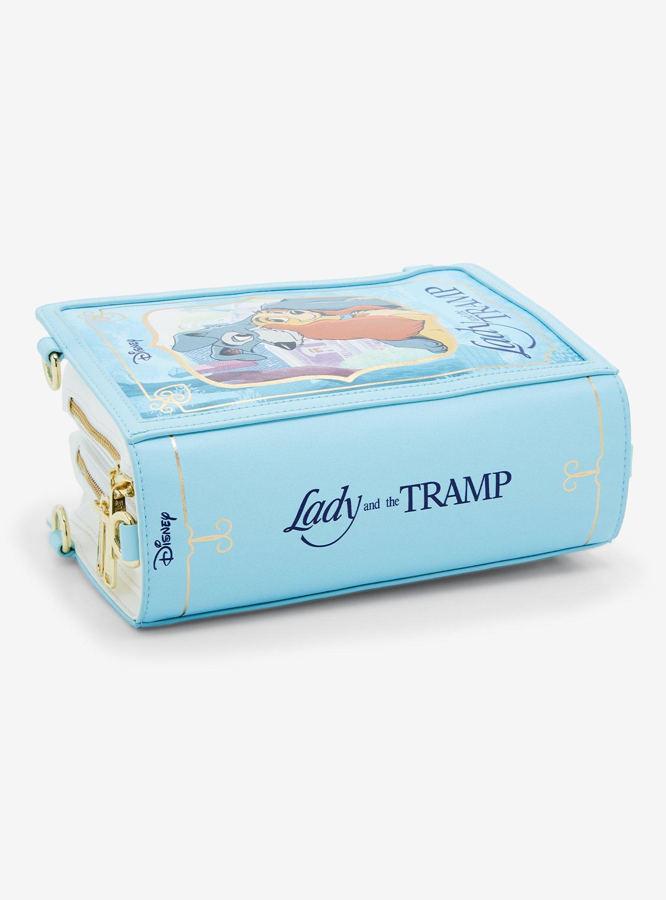 Disney Lady and the Tramp Book Convertible Crossbody Bag, , alternate