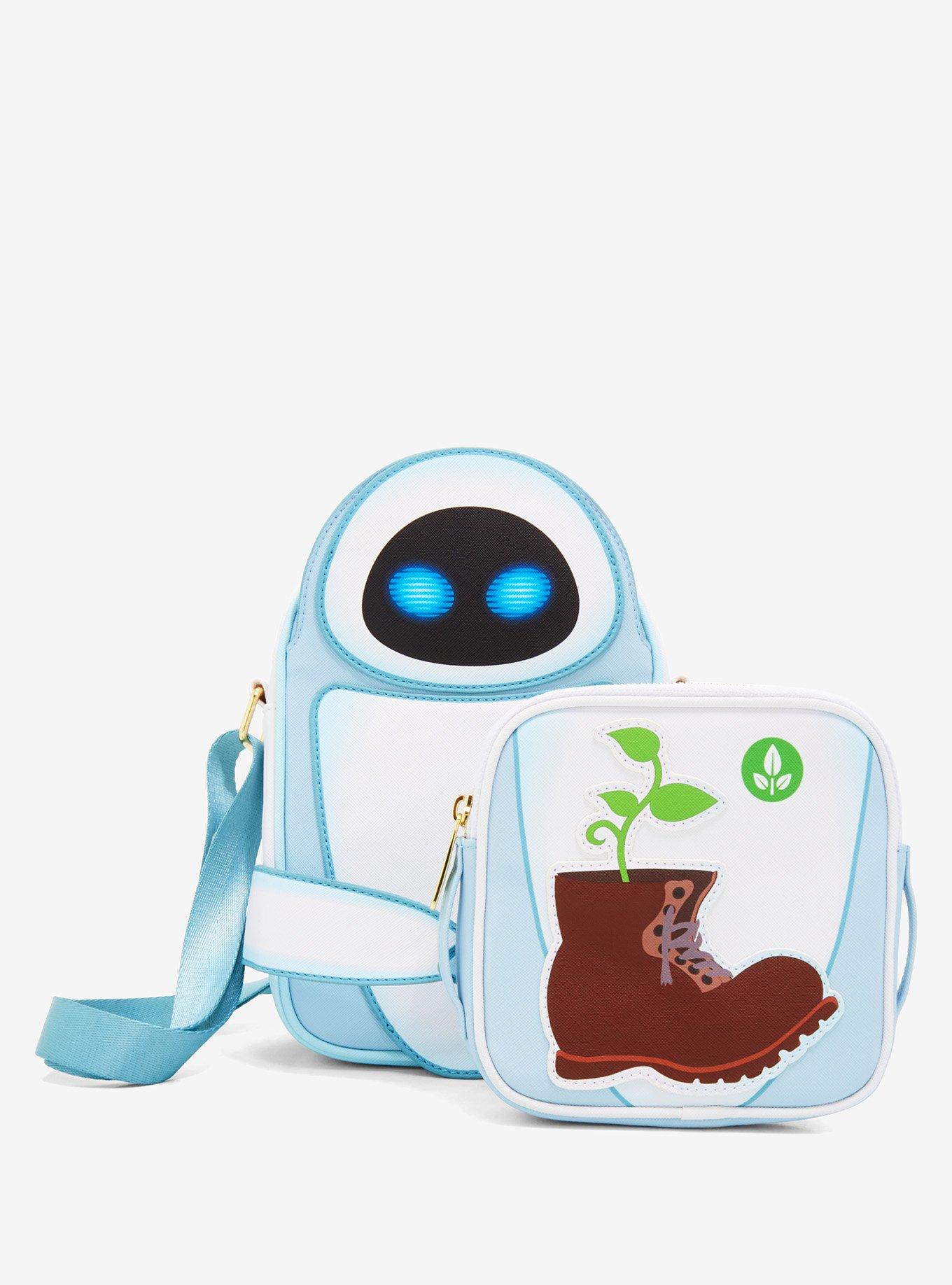 Loungefly Disney Pixar WALL-E EVE with Boot Crossbody Bag, , alternate