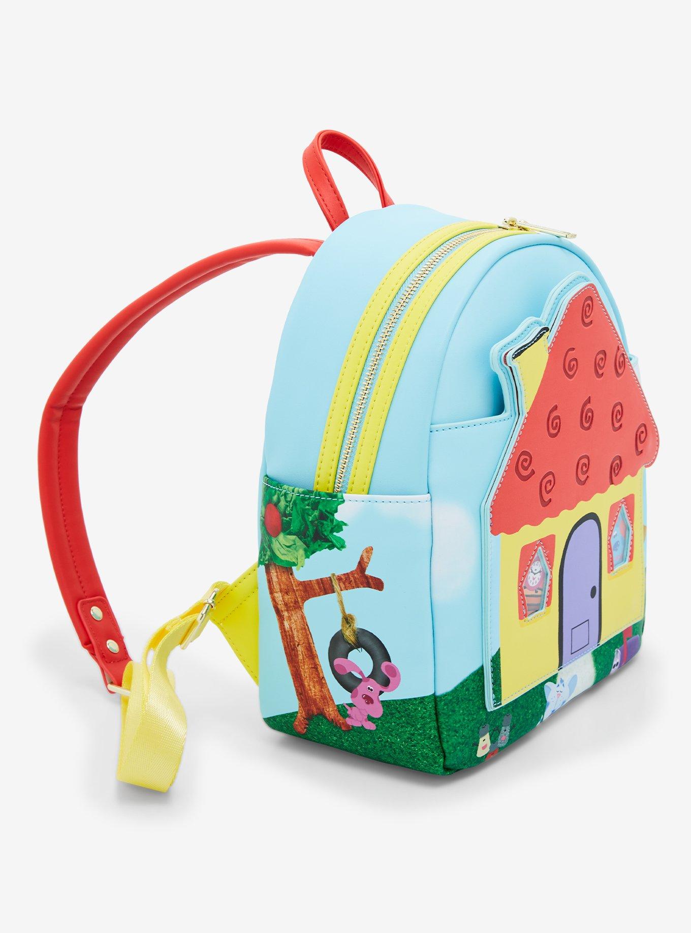 Loungefly Nickelodeon Blue's Clues Blue's House Mini Backpack, , alternate