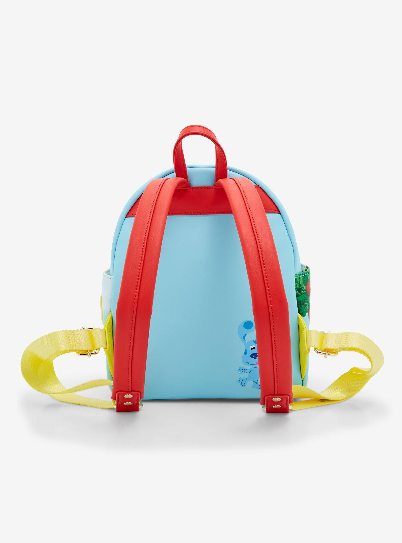 【Lounge Fly】Blues Clue's Open House Mini Backpack Loungefly Nickelodeon Blues Clues Open House Mini Backpack
