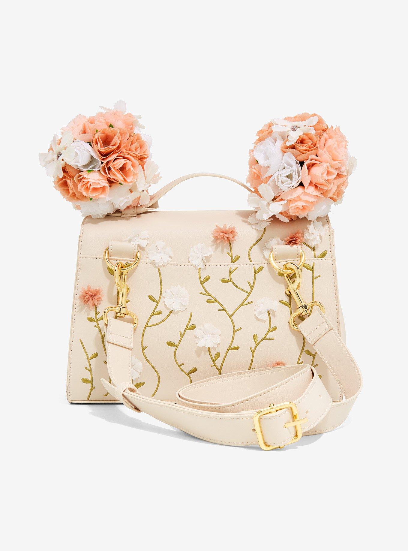 Disney Minnie Mouse Flower Stems Handbag - BoxLunch Exclusive, , alternate