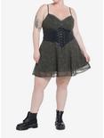 Skeleton Fairy Corset Cami Dress Plus Size, MULTI, alternate