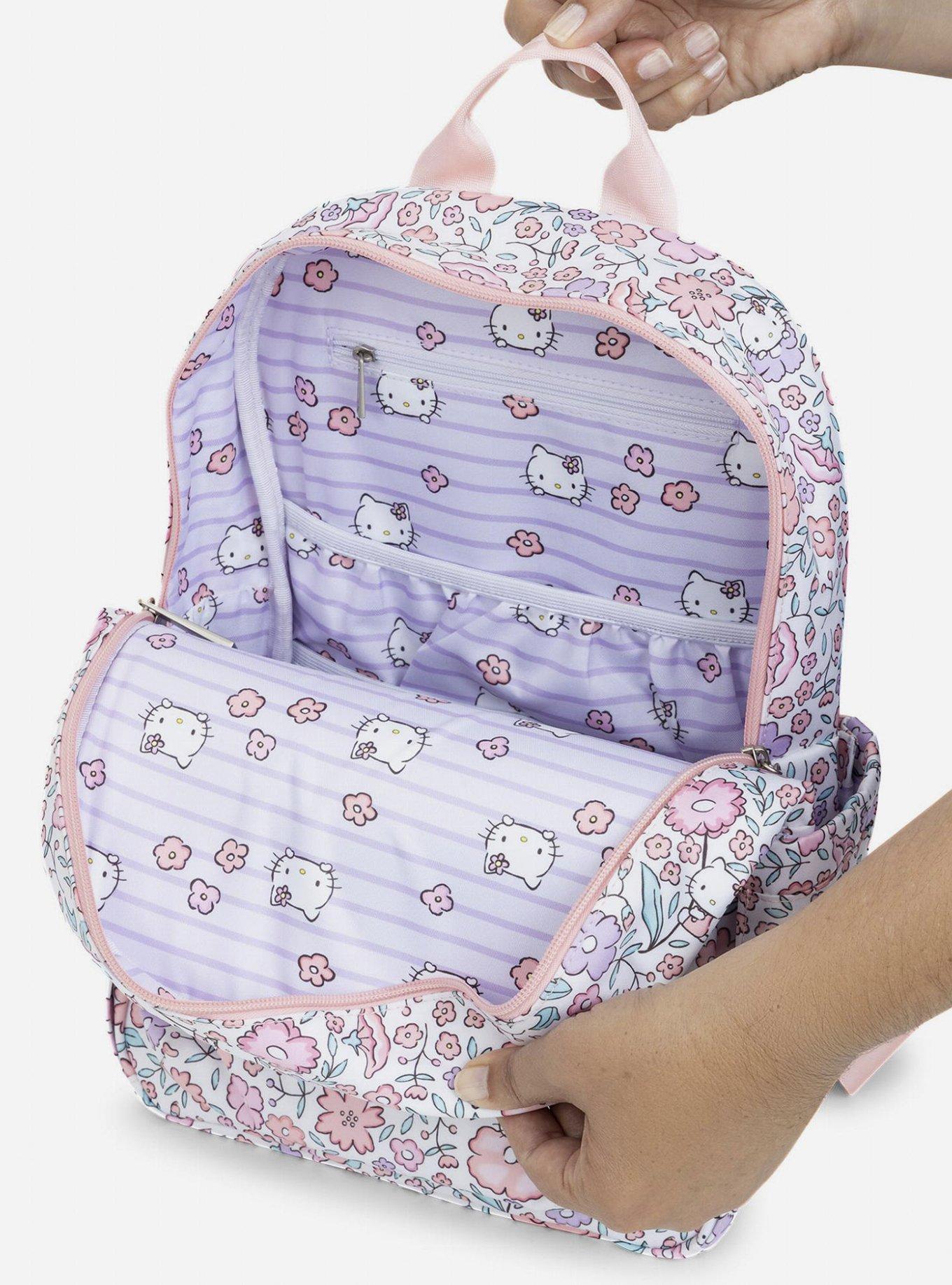 JuJuBe Hello Kitty Floral Midi Backpack, , alternate
