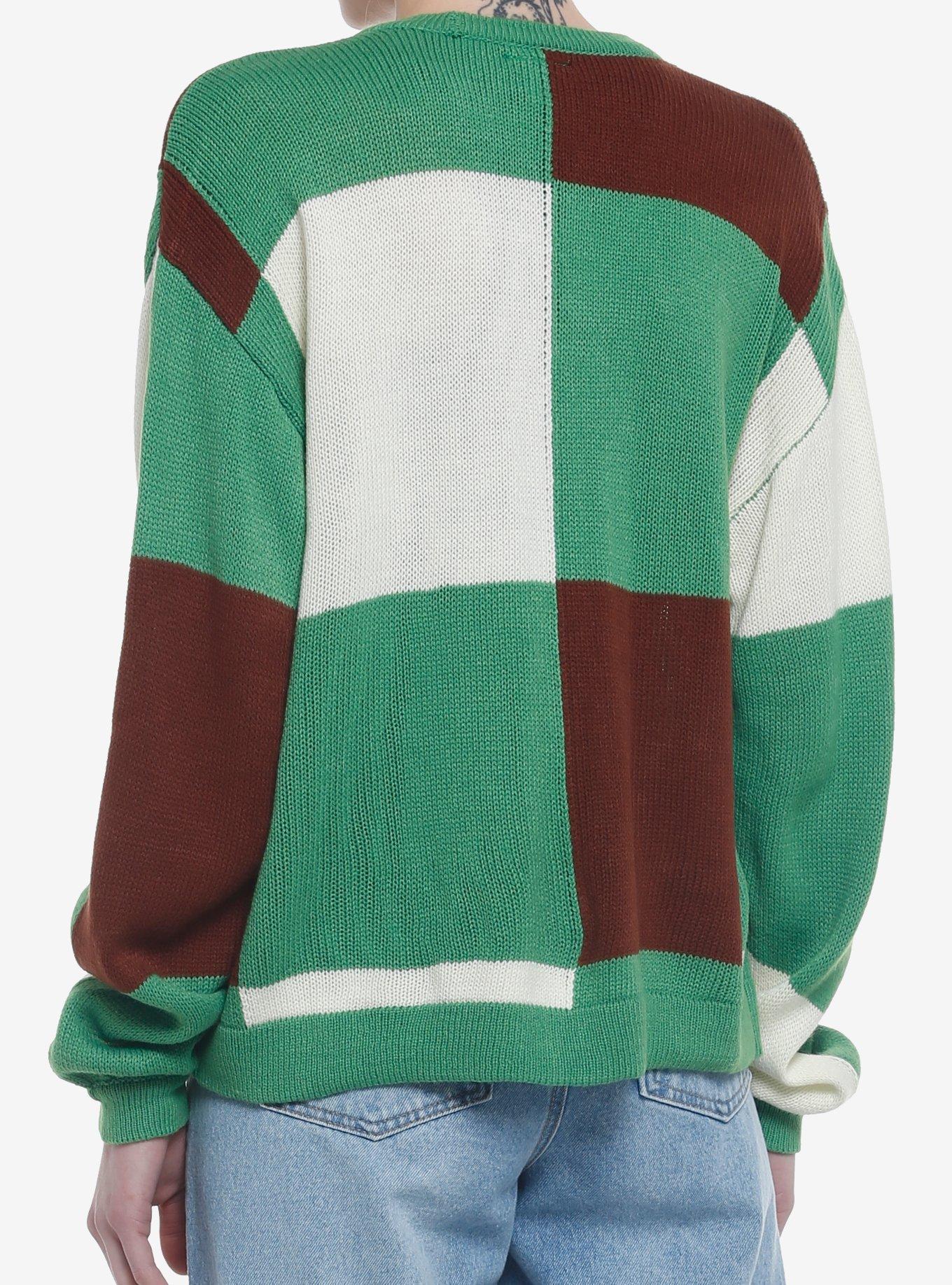 Shrek Patchwork Skimmer Cardigan, MULTI, alternate