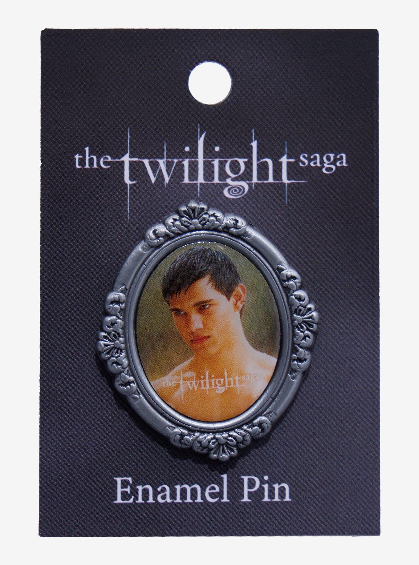 Plus Size The Twilight Saga Jacob Black Enamel Pin, , hi-res