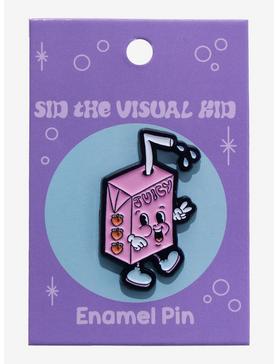 Plus Size Peach Juice Carton Enamel Pin By Sid The Visual Kid, , hi-res