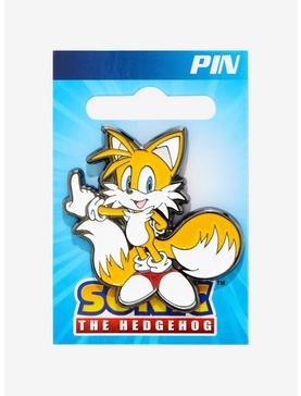 Sonic The Hedgehog Tails Enamel Pin, , hi-res