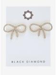 Bejeweled Bow Stud Earrings, , alternate