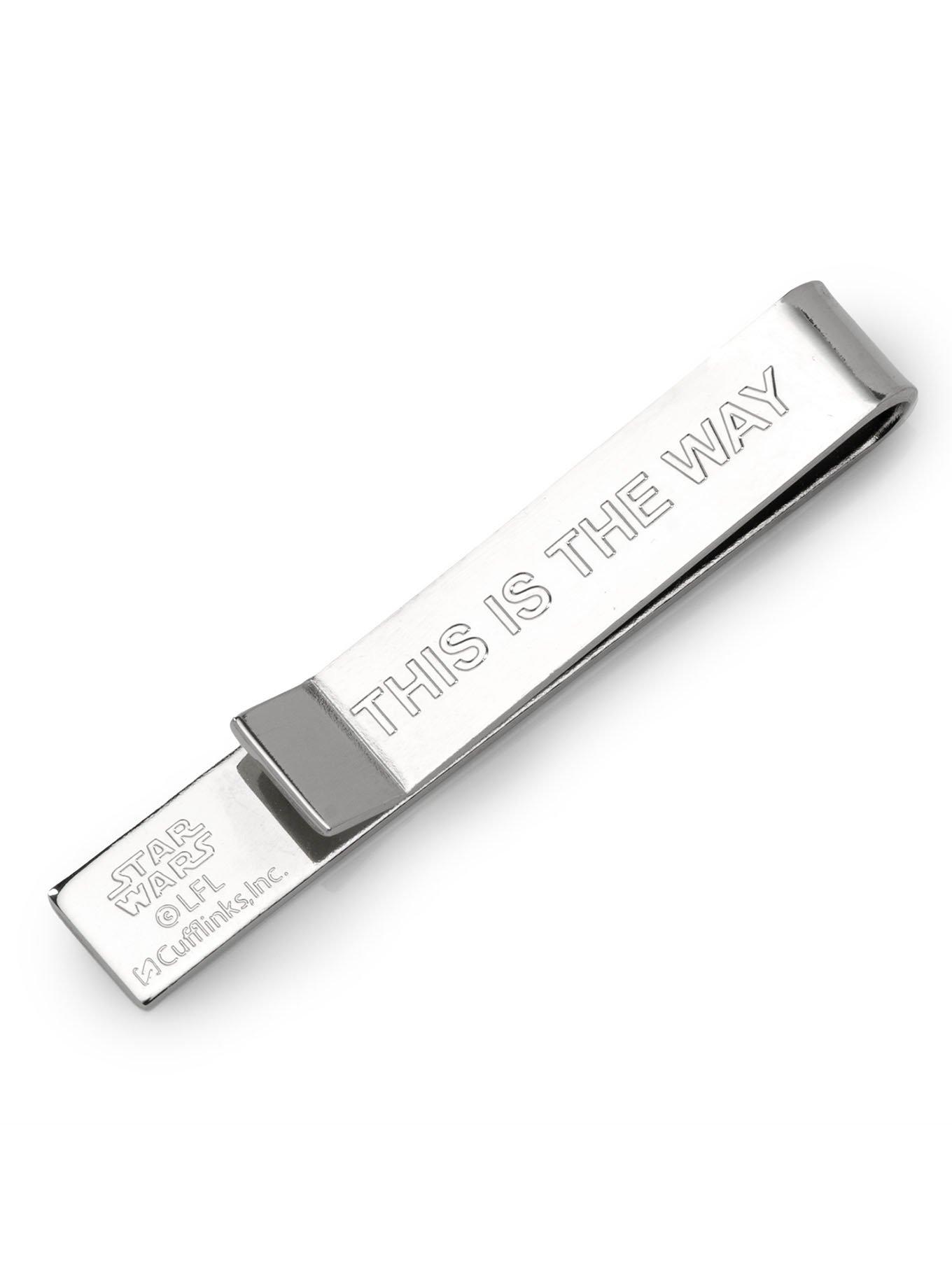 Star Wars The Mandalorian "This is the Way" Tie Bar, , alternate