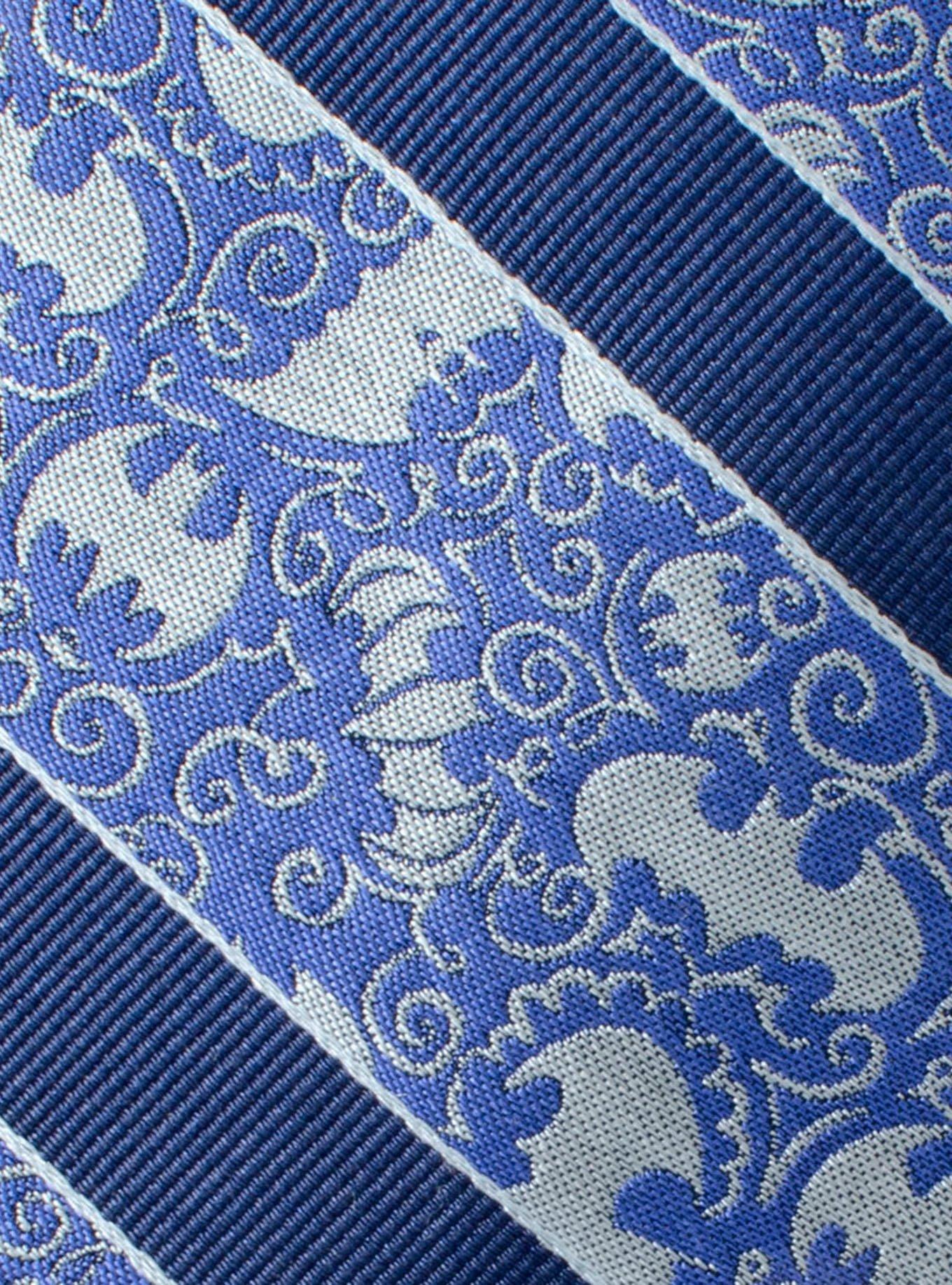 DC Comics Batman Multi Emblem Blue Men's Tie, , alternate