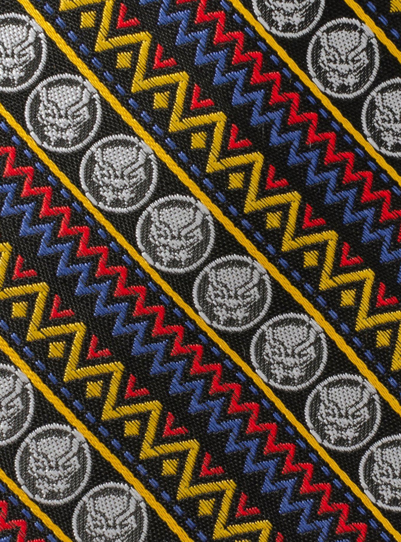 Marvel Black Panther Tribal Stripe Men's Tie, , alternate