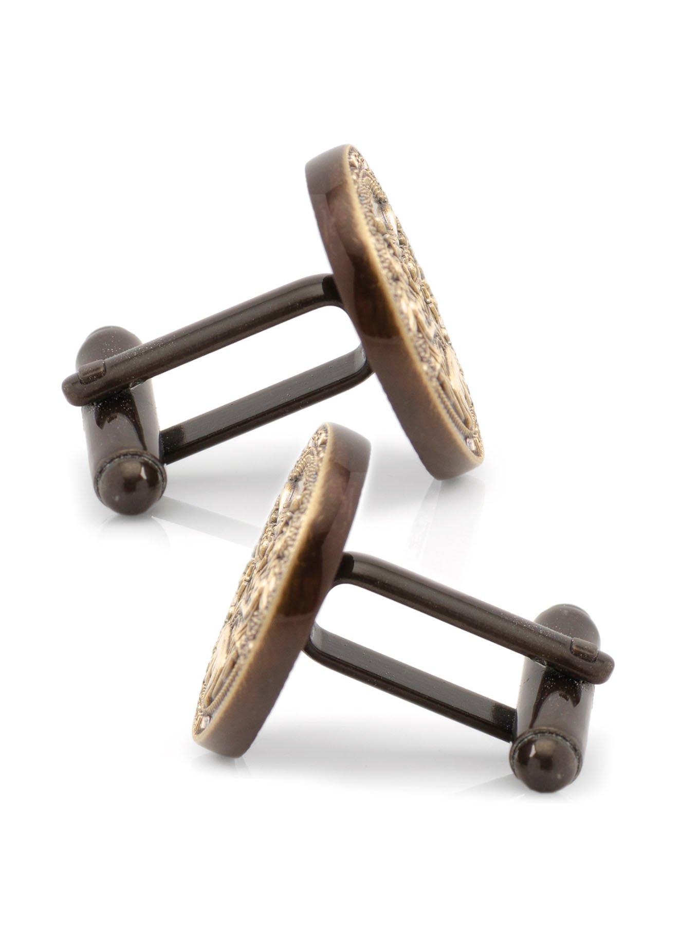 California Seal Embossed Cufflink, , alternate