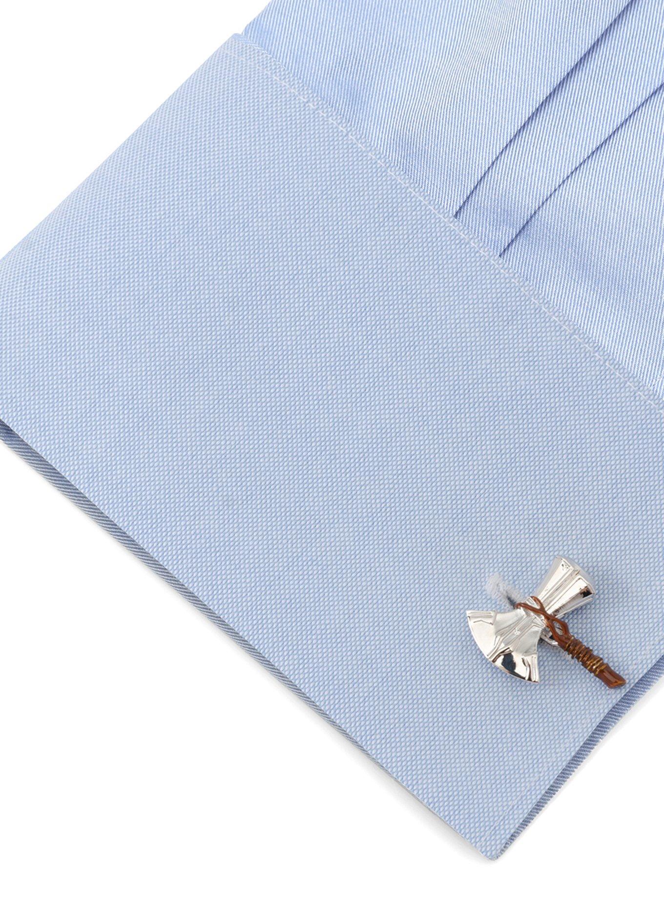 Marvel Thor Stormbreaker 3D Silver Cufflinks, , alternate