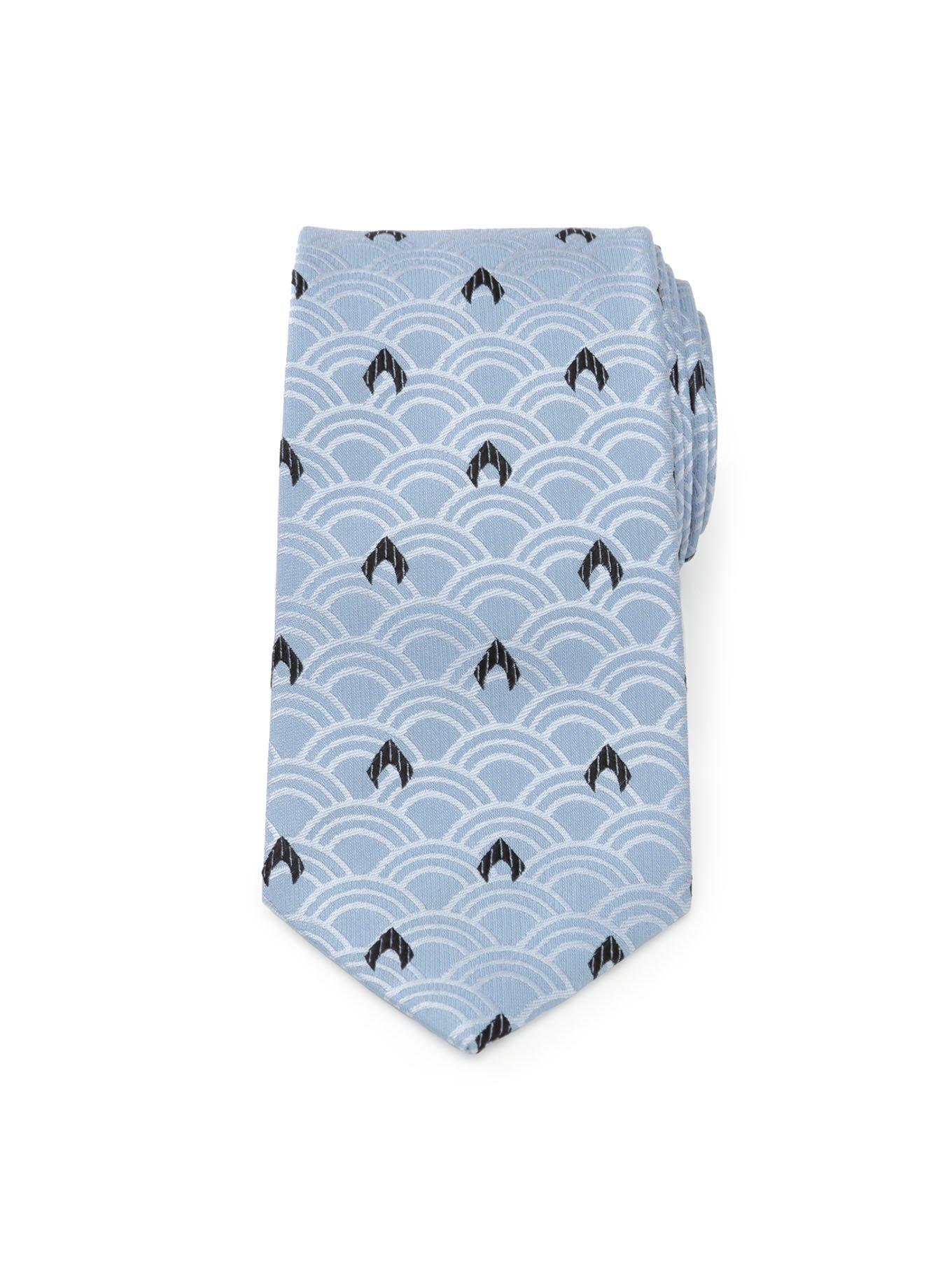 DC Comics Aquaman Blue Men's Tie, , hi-res