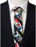 DC Comics Batman Chaos Stripe Men's Tie, , alternate