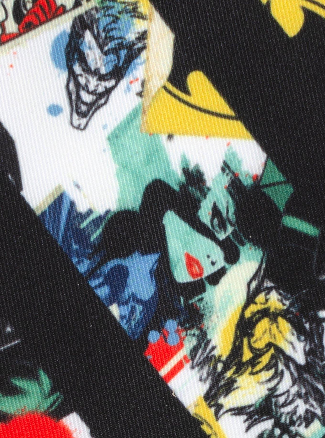 DC Comics Batman Chaos Stripe Men's Tie, , alternate