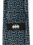 DC Comics Batman Emblem Multi Black Men's Tie, , alternate