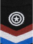 Marvel Captain America Chevron Stripe Men's Socks, , alternate