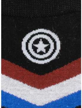 Marvel Captain America Chevron Stripe Men's Socks, , hi-res