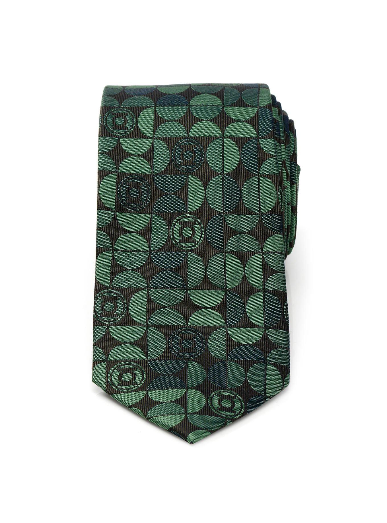 DC Comics Green Lantern Charcoal Men's Tie, , hi-res