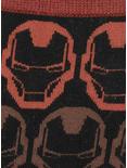 Marvel Iron Man Helmet Red Ombre Men's Socks, , alternate