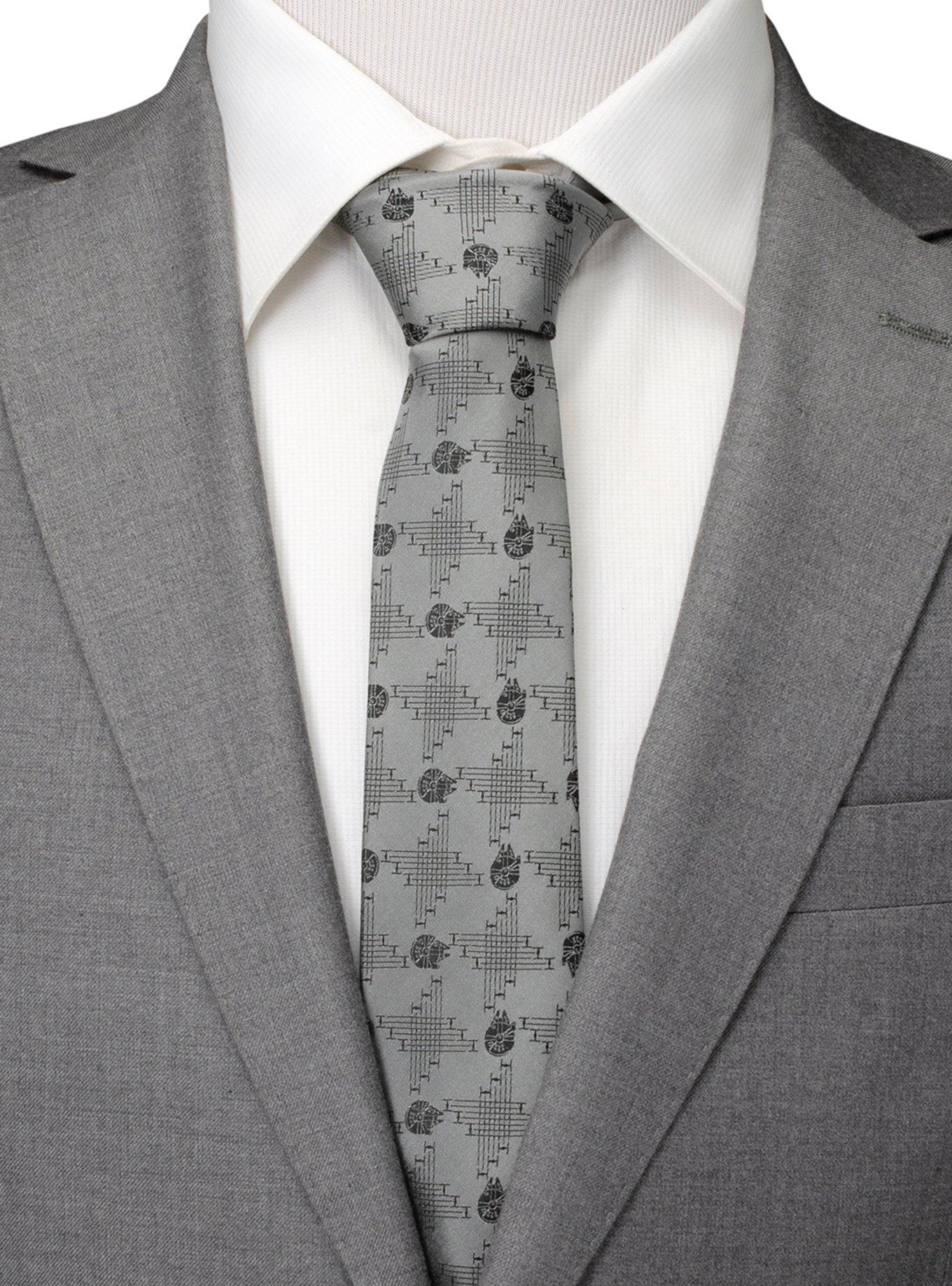 Avengers Gray Mens Tie