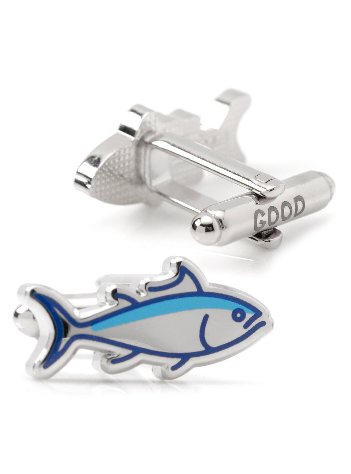 Fishin' Good Catch Cufflinks, , hi-res