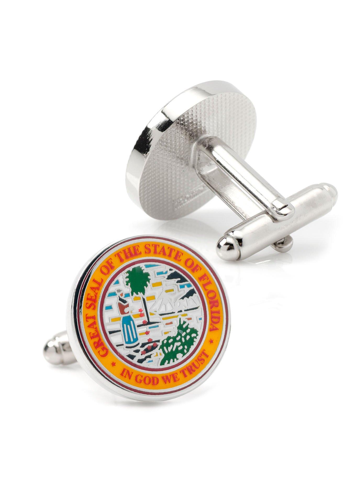 Florida Seal Cufflinks, , hi-res