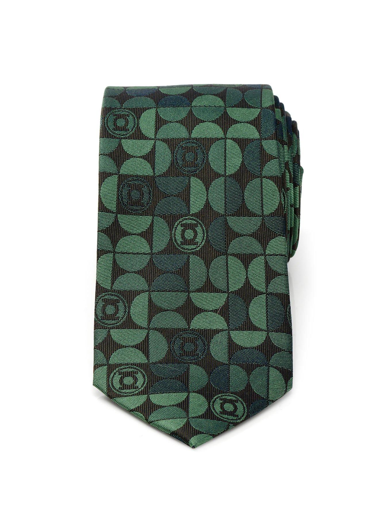 DC Comics Green Lantern Logo Men's Tie, , alternate