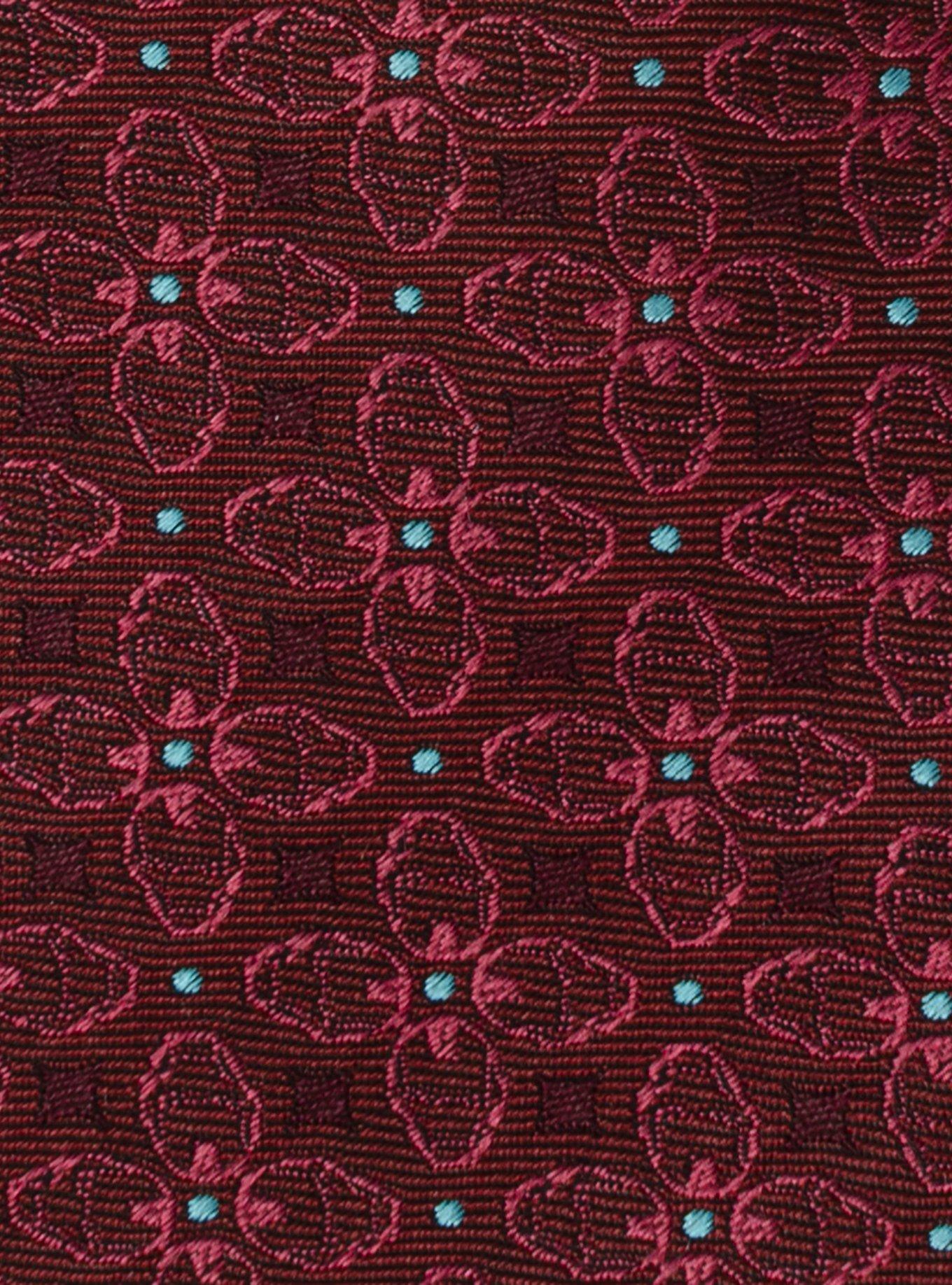 Marvel Iron Man Burgundy Multi Men's Tie, , alternate