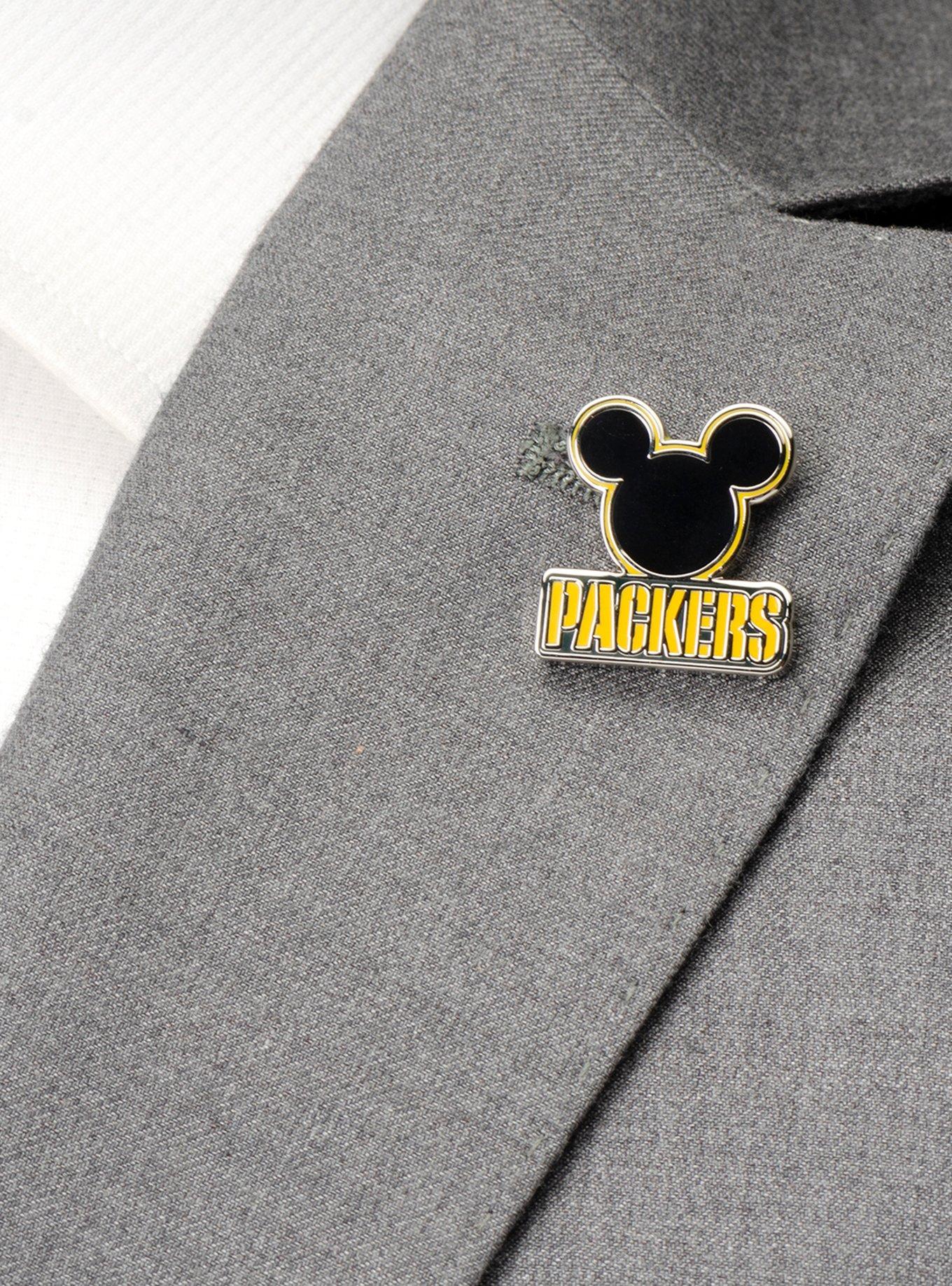 Disney Mickey Mouse & Green Bay Packers Lapel Pin, , alternate