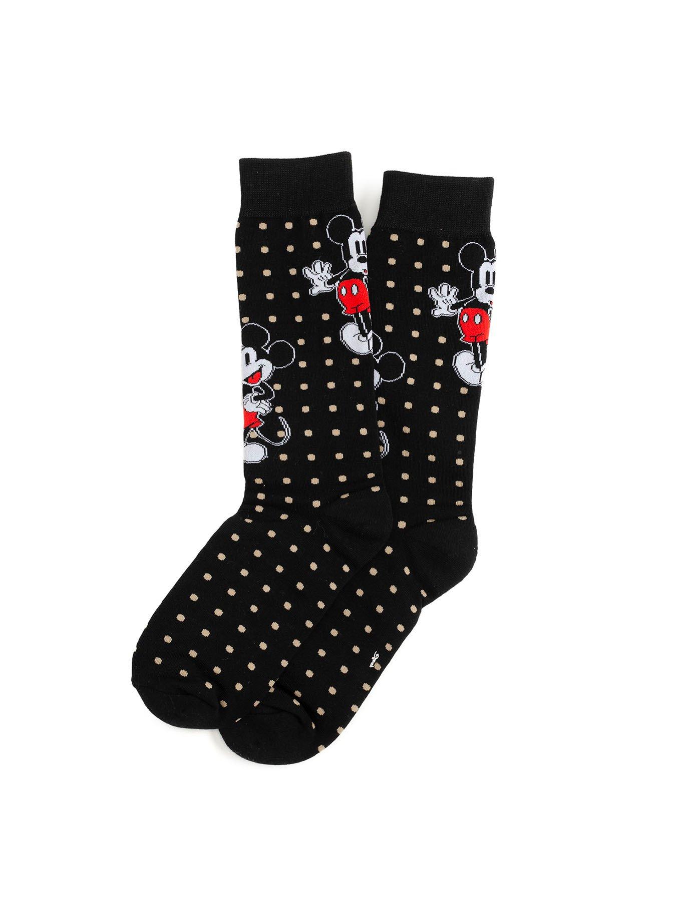 Disney Mickey Mouse Polka Dot Socks, , hi-res