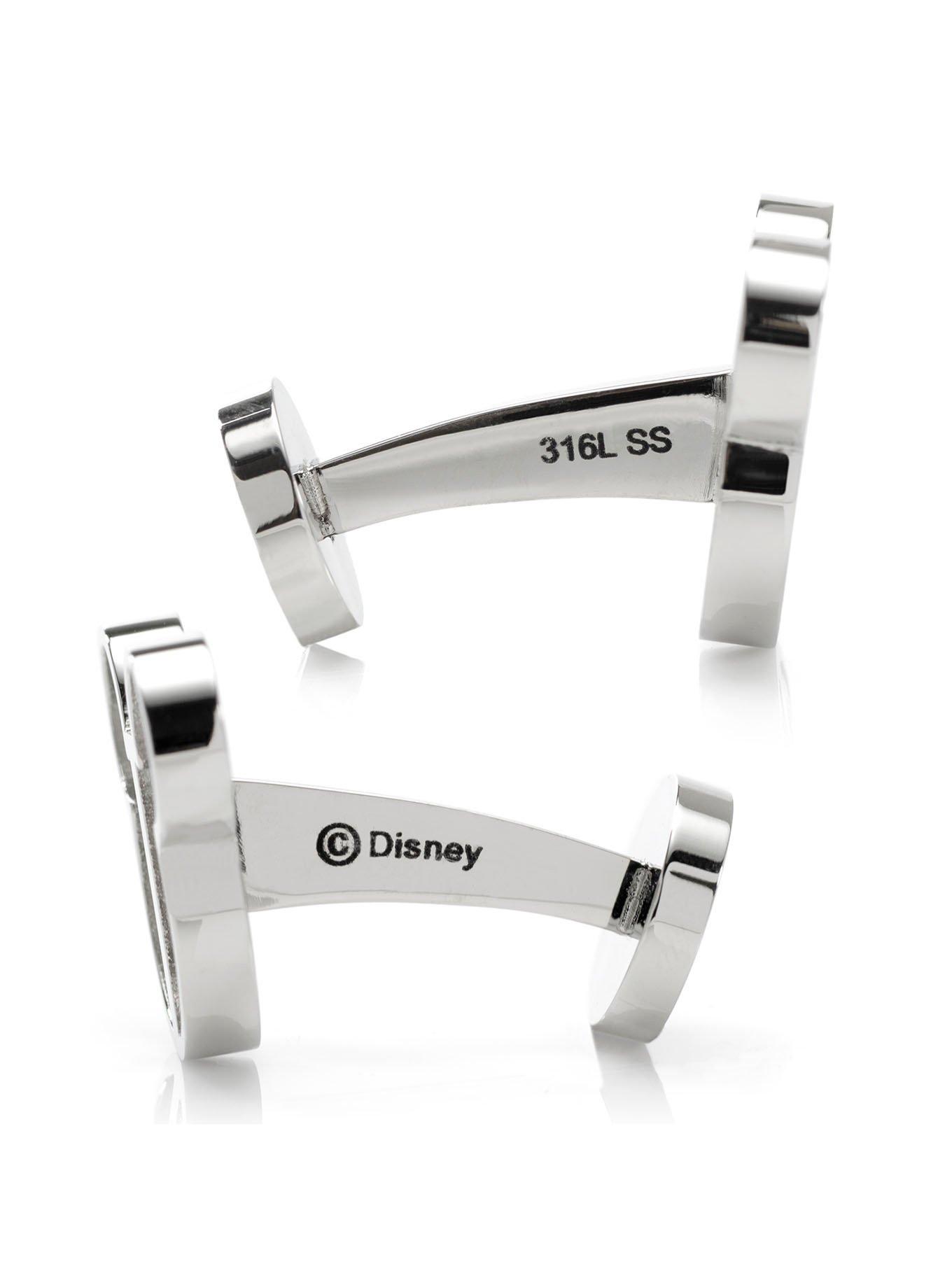 Disney Mickey Mouse Silhouette Cutout Cufflinks, , alternate