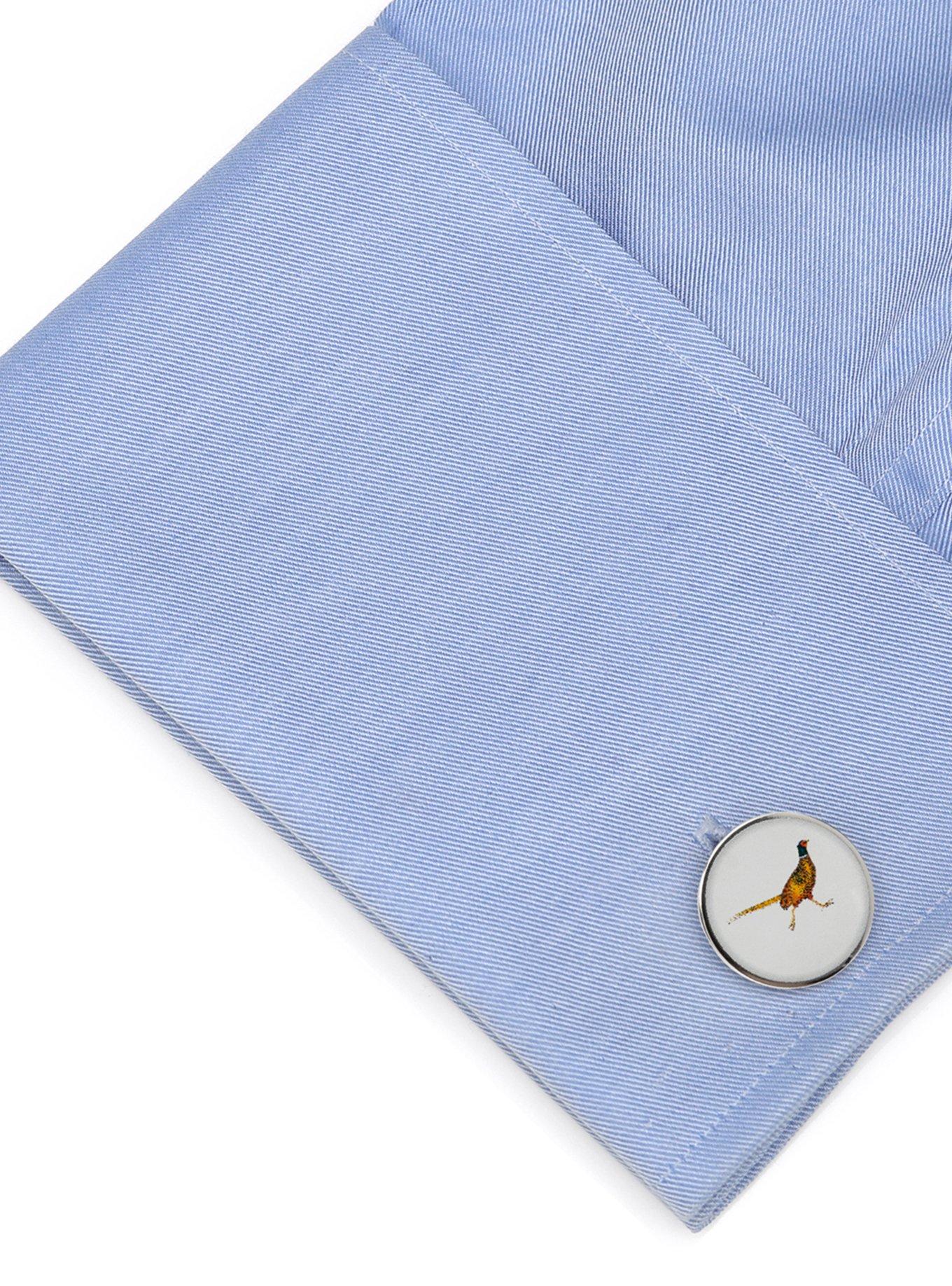 Pheasant Bird Cufflinks, , alternate