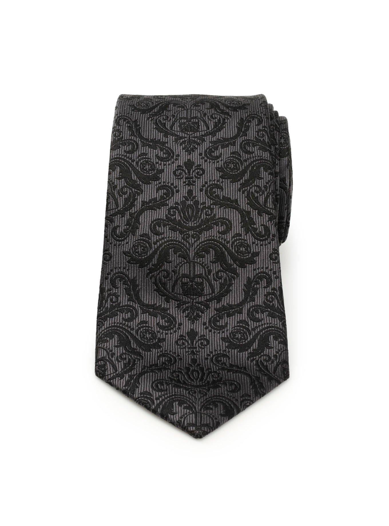 Star Wars Damask Darth Vader Black Men's Tie, , alternate