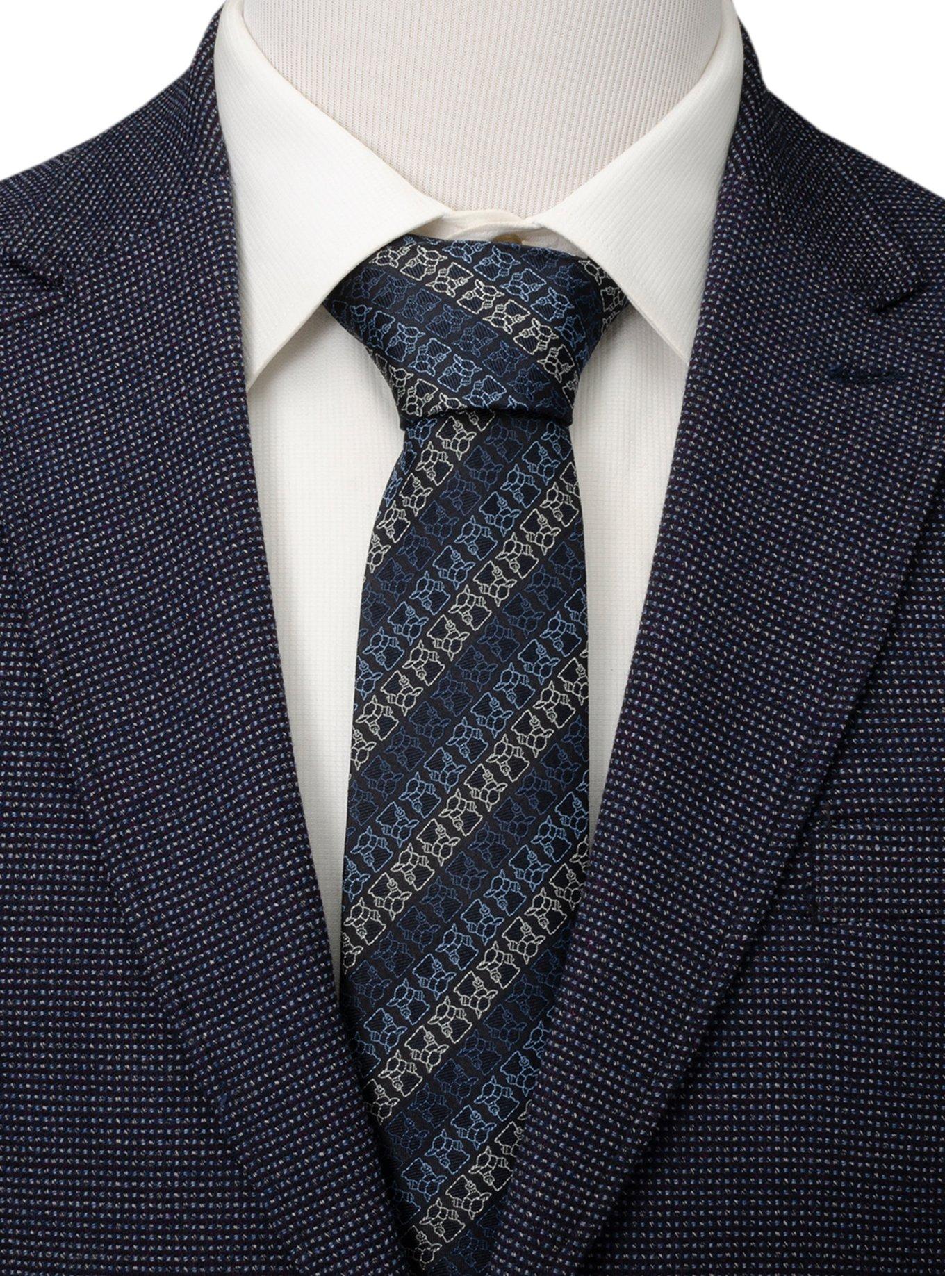 Star Wars The Mandalorian The Child Navy Blue Men's Tie, , alternate