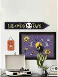 Disney The Nightmare Before Christmas Halloween Town Map Framed Canvas Wall Decor, , alternate